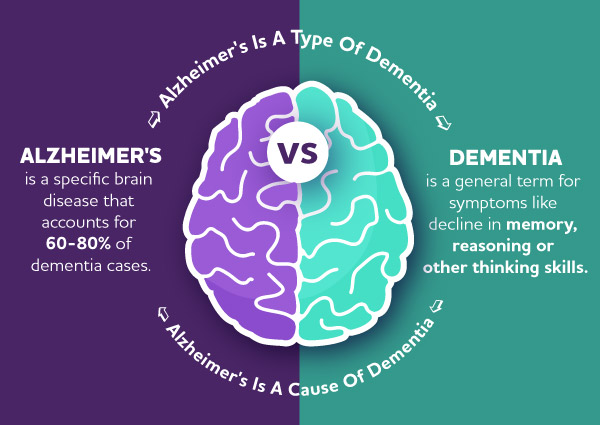 alzheimer's vs dementia